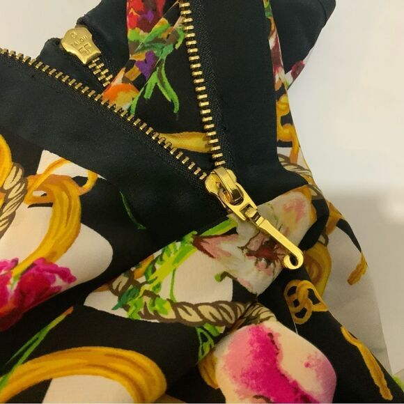 Juicy Couture Silk Dress With Floral Pattern size 4 - Picture 13 of 13